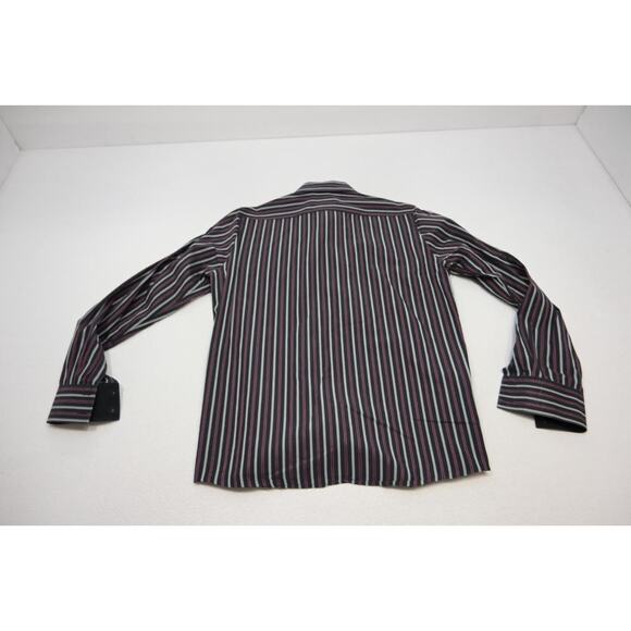 Hugo Boss Dress Shirt Regular Fit Striped Button Up Mens Sz Medium - Picture 6 of 6